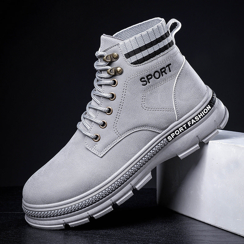 Plush Martin boots