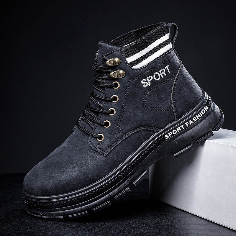 Plush Martin boots