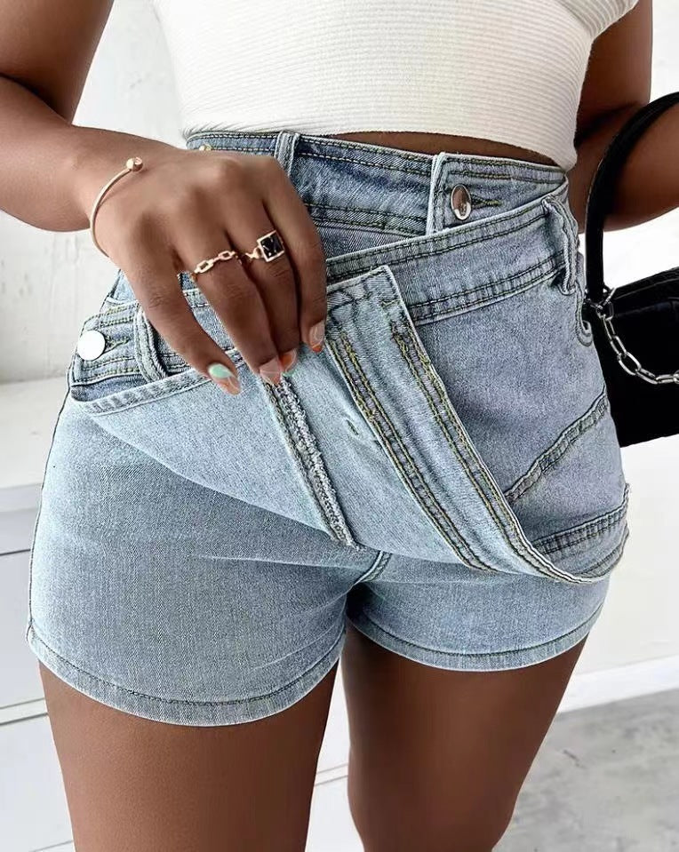 Y2K Minifalda Shorts de Jean