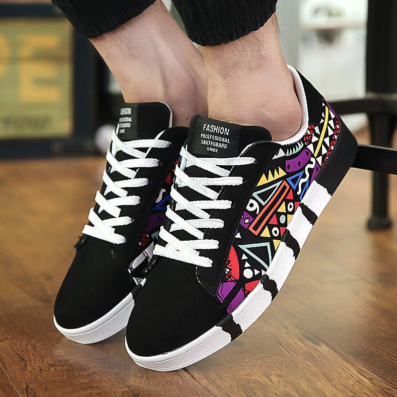 In the spring of new men's casual shoes shoes canvas shoes sport Metrosexual shoes 7631 Korean Students