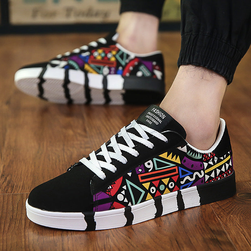 In the spring of new men's casual shoes shoes canvas shoes sport Metrosexual shoes 7631 Korean Students