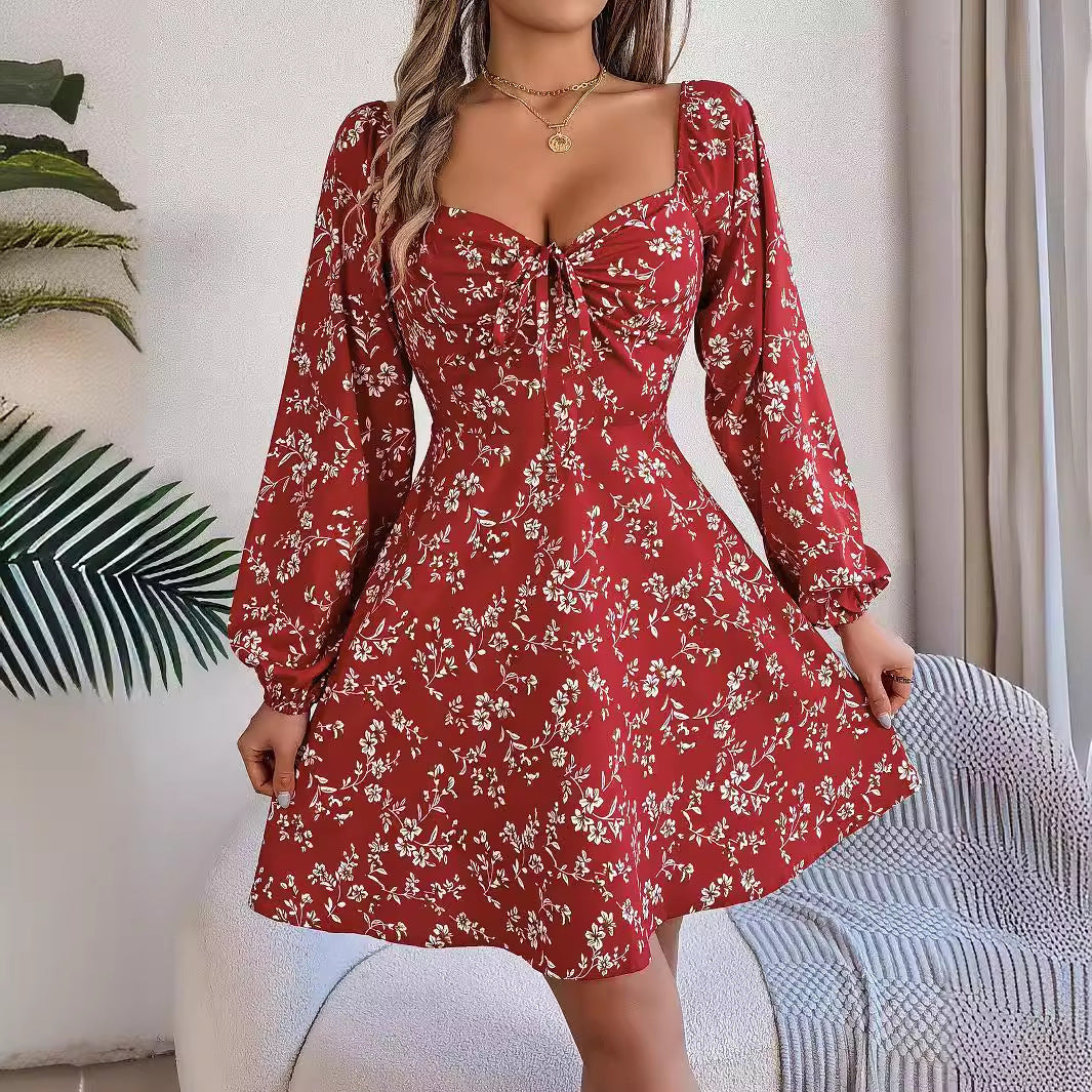 Vestido casual de flores