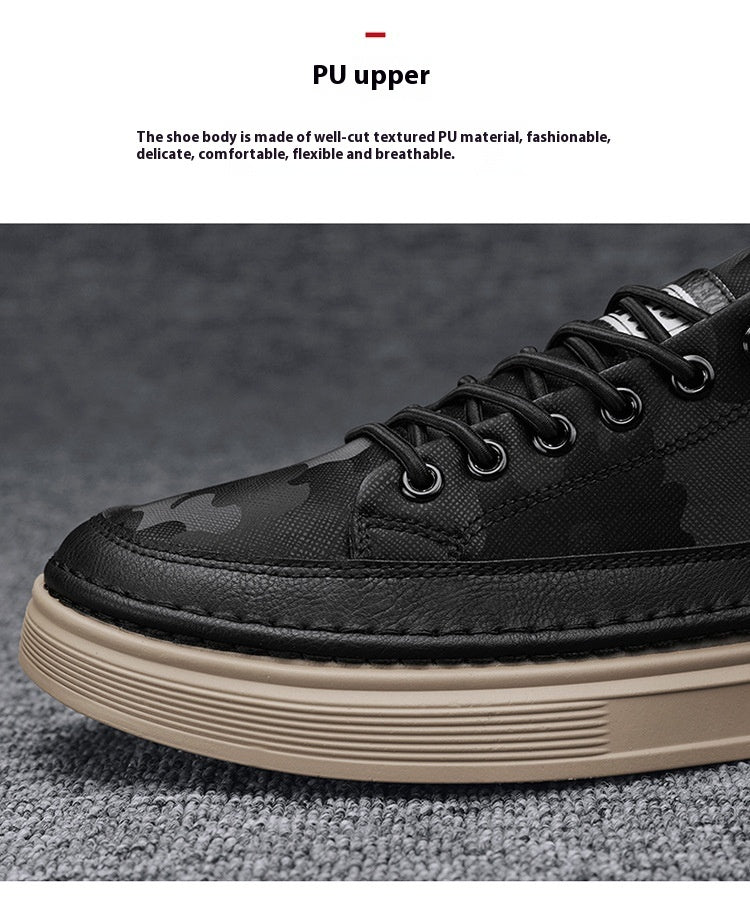 Summer Men's Casual Soft-soled Leather Shoes