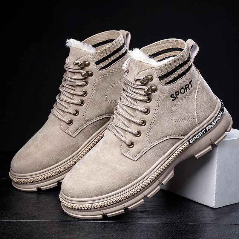 Plush Martin boots