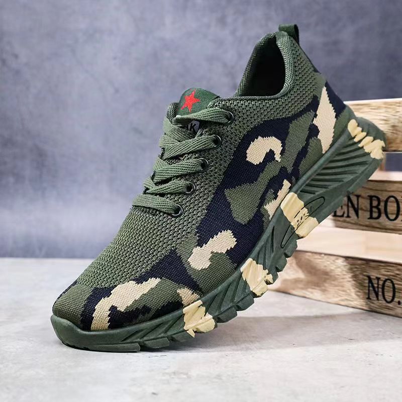 Outdoor Mountaineering Training Students Military Construction Site Labor Protection Shoes