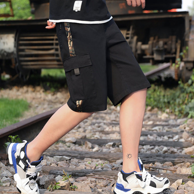 Casual Shorts Men's Cotton Five Points