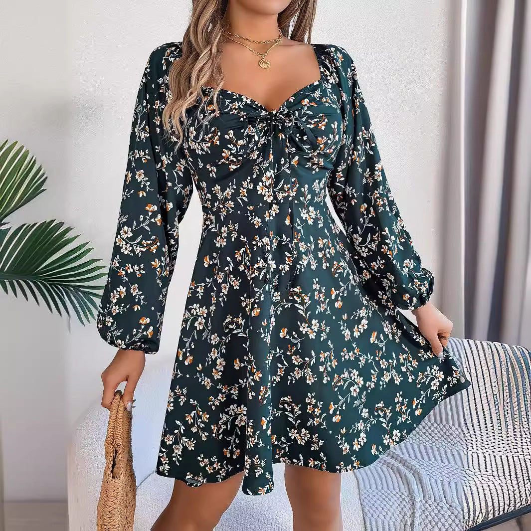 Vestido casual de flores
