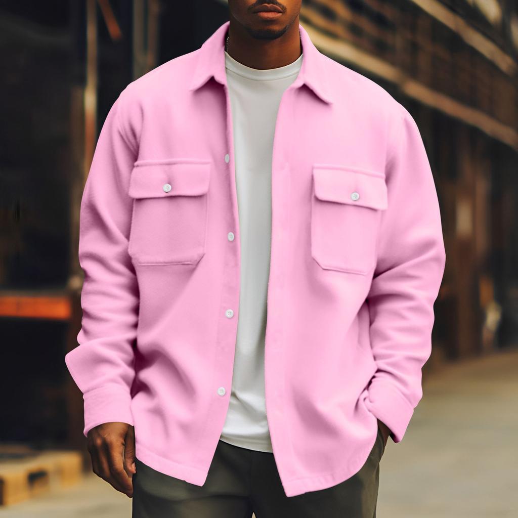Chaqueta de hombre unicolor