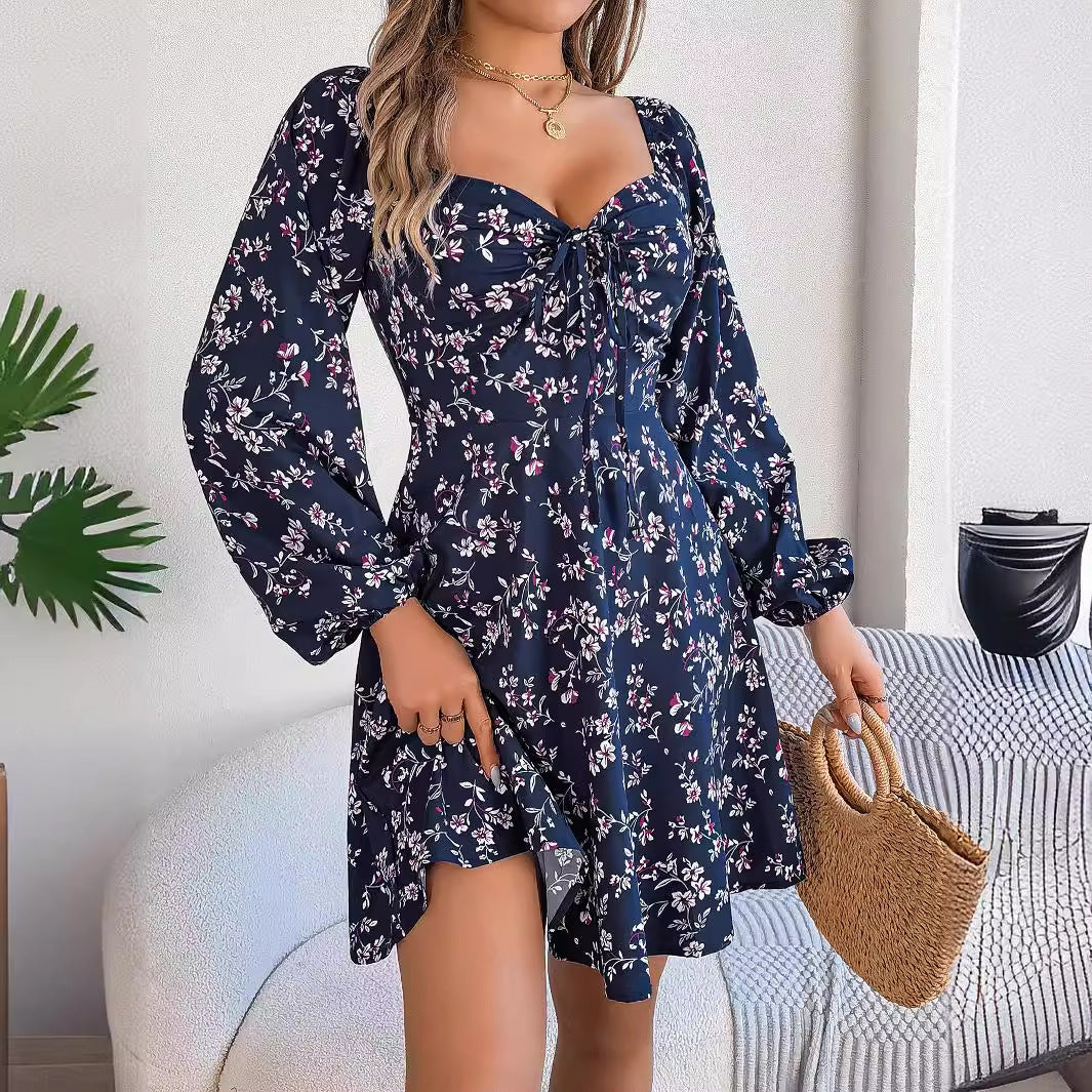 Vestido casual de flores